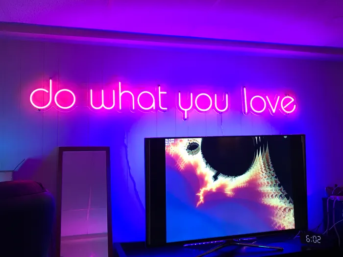 NeonSignsNow.co.uk - Do What You Love Neon Sign