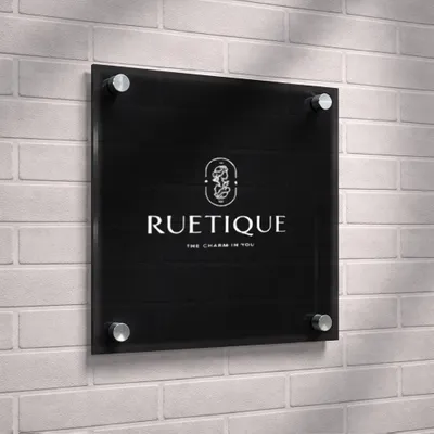 Transparent Black - Neon Signs Now - UK