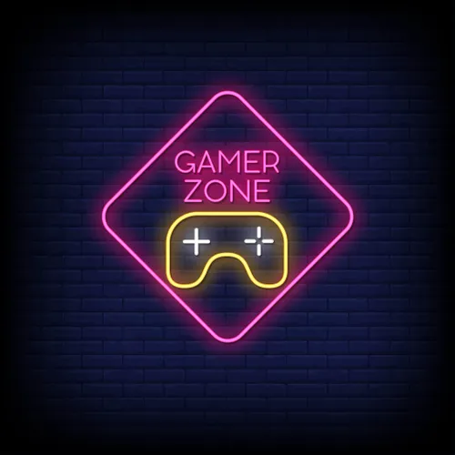 Gamer Zone Neon Sign - Neon Signs Now - UK