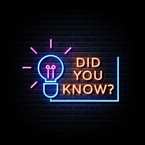 Did You Know Neon Sign - Neon Signs Now - UK