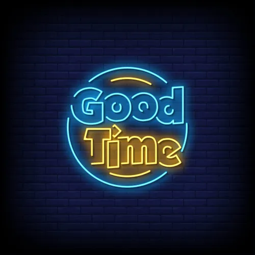 Good Time Neon Sign - Neon Signs Now - UK