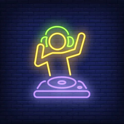 Dj Mixer Neon Sign - Neon Signs Now - UK