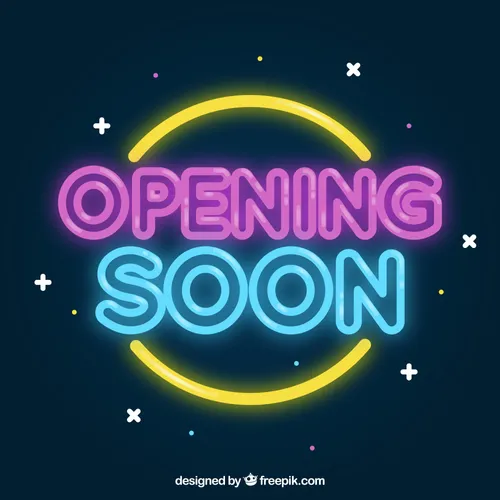 Opening Soon Neon Sign