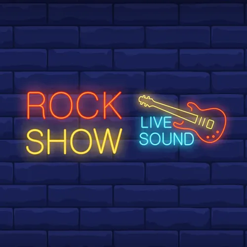 Rock Show Live Sound Neon Sign - Neon Signs Now - UK