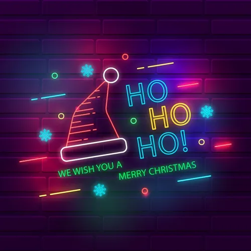 Wishing You a Merry Christmas Neon Sign - Neon Signs Now - UK