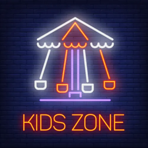 Fun Kids Zone Neon Sign - Neon Signs Now - UK