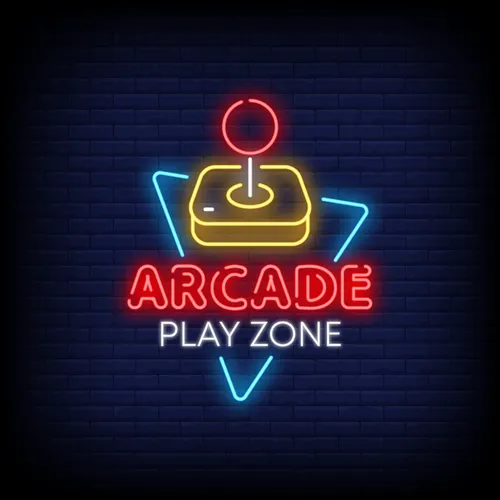 Arcade Play Zone Neon Sign