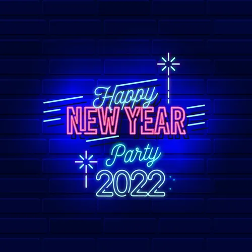 New Year Party Neon Sign - Neon Signs Now - UK