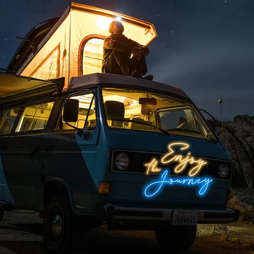 Enjoy the Journey Neon Sign - Neon Signs Now - UK