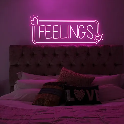 Feelings Neon Sign - Neon Signs Now - UK
