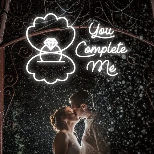 You Complete Me Neon Sign - Neon Signs Now - UK