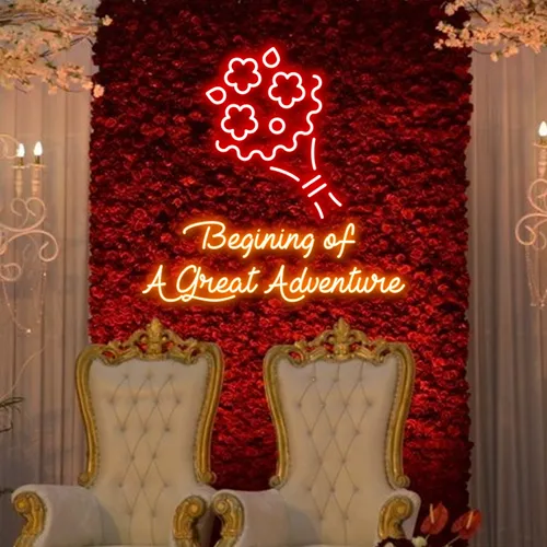 Beginning of a Great Adventure Neon Sign - Neon Signs Now - UK