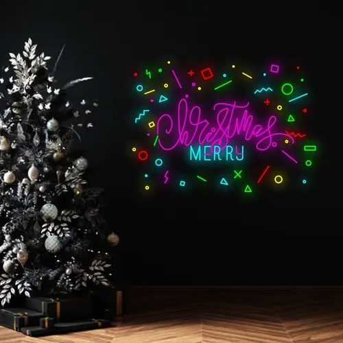 Christmas Merry Neon Sign