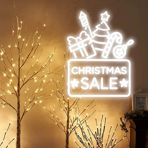 Christmas Sale Neon Sign - Neon Signs Now - UK