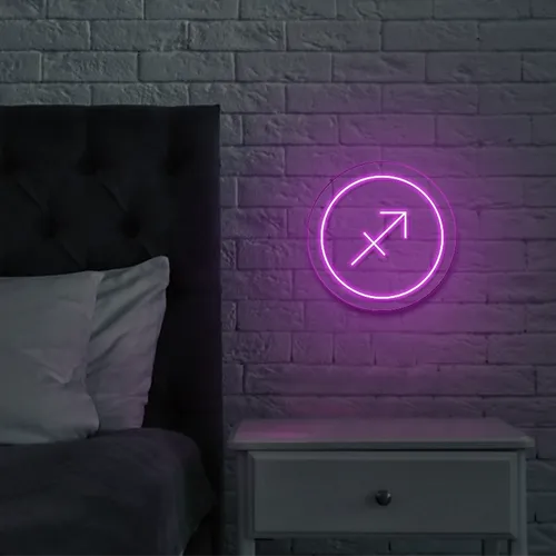 Sagittarius Neon Sign - Neon Signs Now - UK