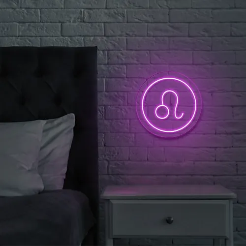 Leo Neon Sign - Neon Signs Now - UK