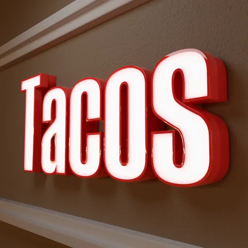 Face Lit Trimpcap Sign - Neon Signs Now - UK