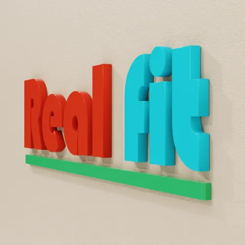 Painted Solid Acrylic Letters - Neon Signs Now - UK