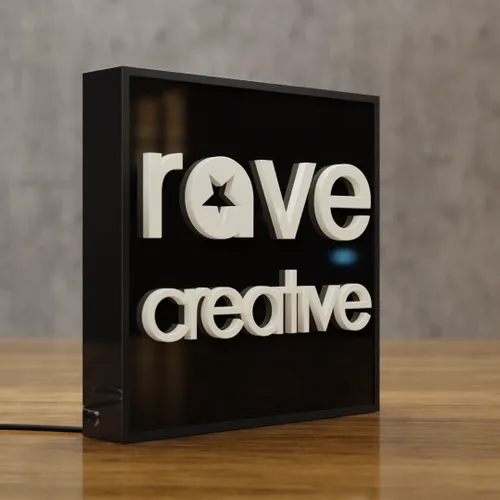 Push-Thru Lightbox - Neon Signs Now - UK