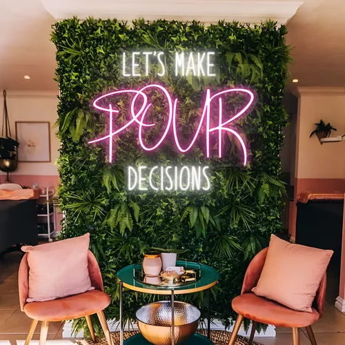 Let's Make Pour Decisions Neon Signs - Neon Signs Now - UK