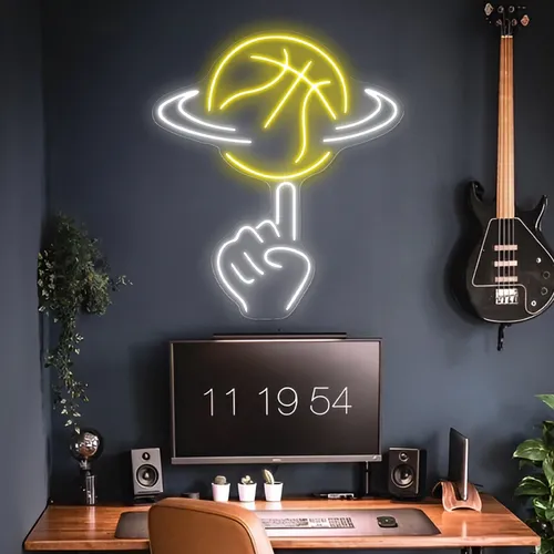 Ball Toss Neon Sign - Neon Signs Now - UK