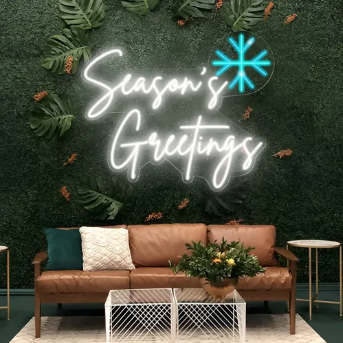 Season’s Greetings Neon Sign - Neon Signs Now - UK
