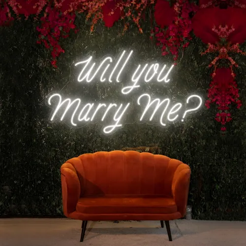 Will You Marry Me LED Neon Sign - Neon Signs Now - UK