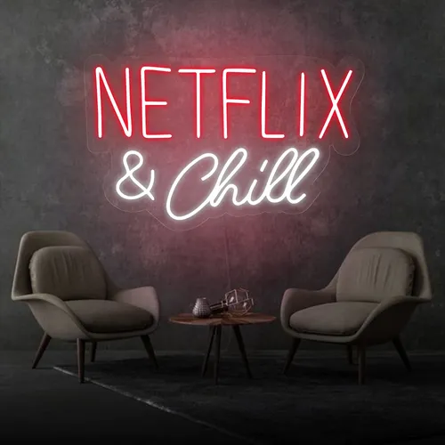 Netflix and Chill Neon Sign - Neon Signs Now - UK