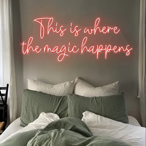 This is Where The Magic Happens Neon Sign - Neon Signs Now - UK