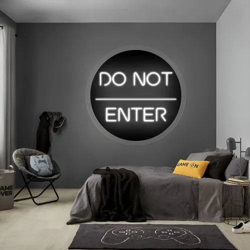 Do Not Enter Neon Sign - Neon Signs Now - UK
