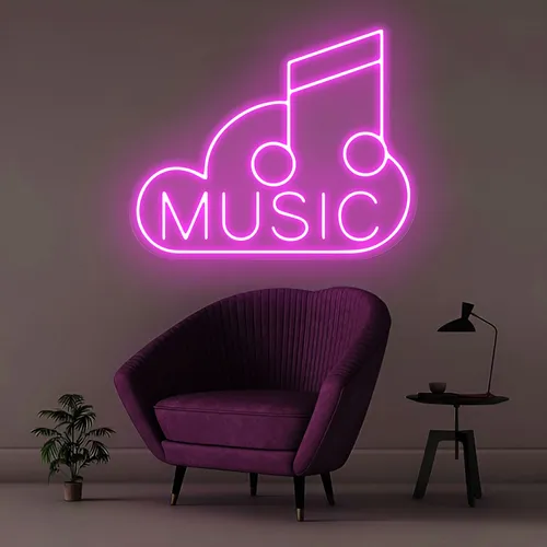 Music Neon Sign - Neon Signs Now - UK
