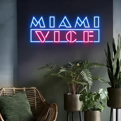Miami Vice Neon Signs - Neon Signs Now - UK