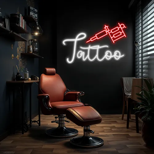 Tattoo Neon Sign - Neon Signs Now - UK