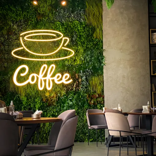 Brew & Glow Coffee Neon Sign - Neon Signs Now - UK