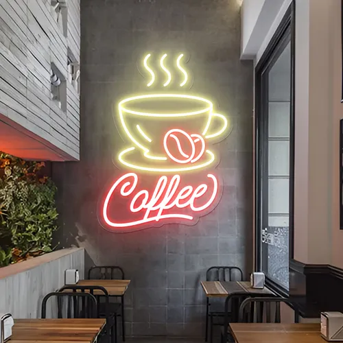 Classy Gleam Coffee Neon Sign - Neon Signs Now - UK