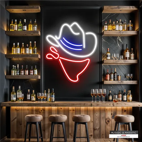 Cowboy Neon Sign - Neon Signs Now - UK