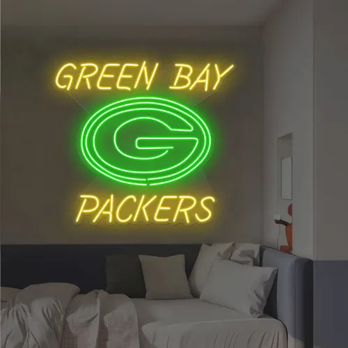 Green Bay Packers Neon Sign - Neon Signs Now - UK