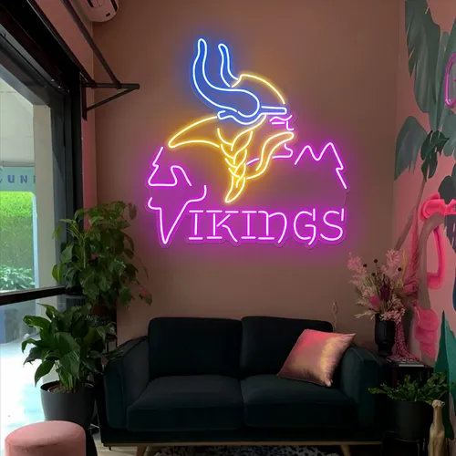 Vikings Neon Sign - Neon Signs Now - UK