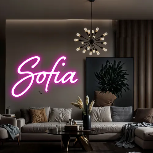 Sofia Name Neon Sign - Neon Signs Now - UK