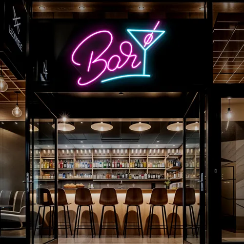 Oh Cocktail Bar Neon Sign - Neon Signs Now - UK