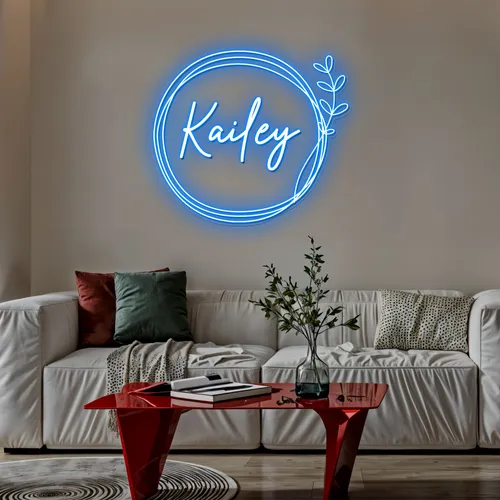 Boho Kailey Name Neon Sign - Neon Signs Now - UK