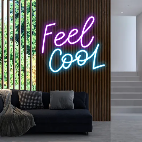 Feel Cool Neon Sign - Neon Signs Now - UK