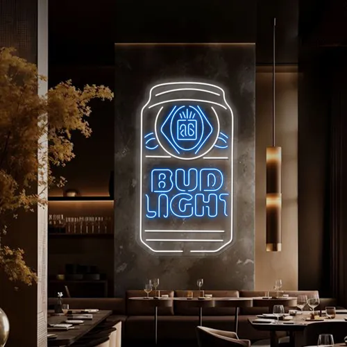 In Can Bud Light Neon Sign - Neon Signs Now - UK