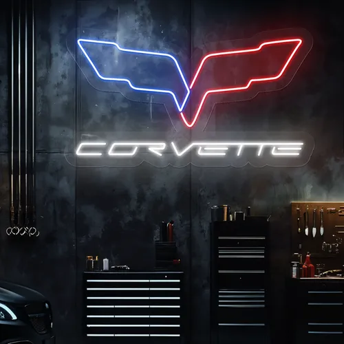 Corvette Neon Signs - Neon Signs Now - UK
