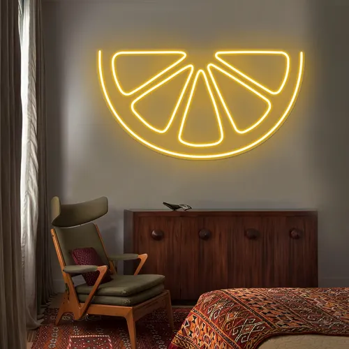 Orange Neon Sign - Neon Signs Now - UK