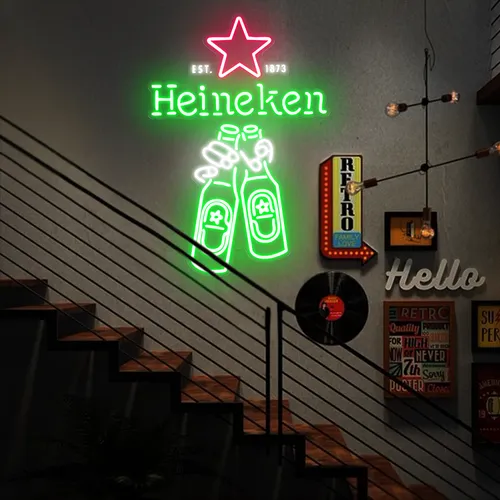 Heineken Neon Signs - Neon Signs Now - UK