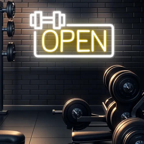Bold Open Neon Sign - Neon Signs Now - UK
