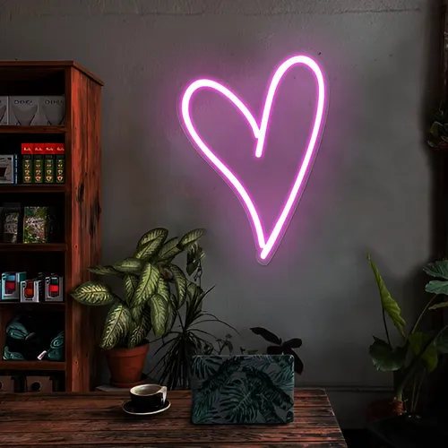 Sweetheart Pink Neon Sign