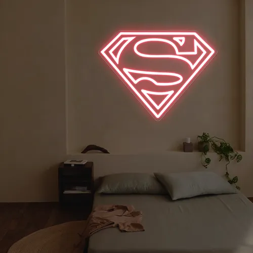 Superman Neon Sign - Neon Signs Now - UK