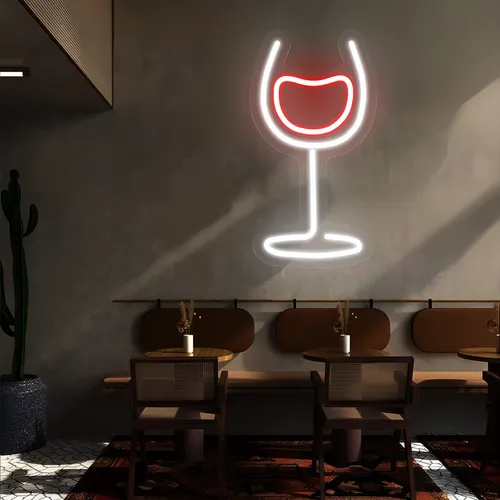 Aura Glass Neon Signs - Neon Signs Now - UK